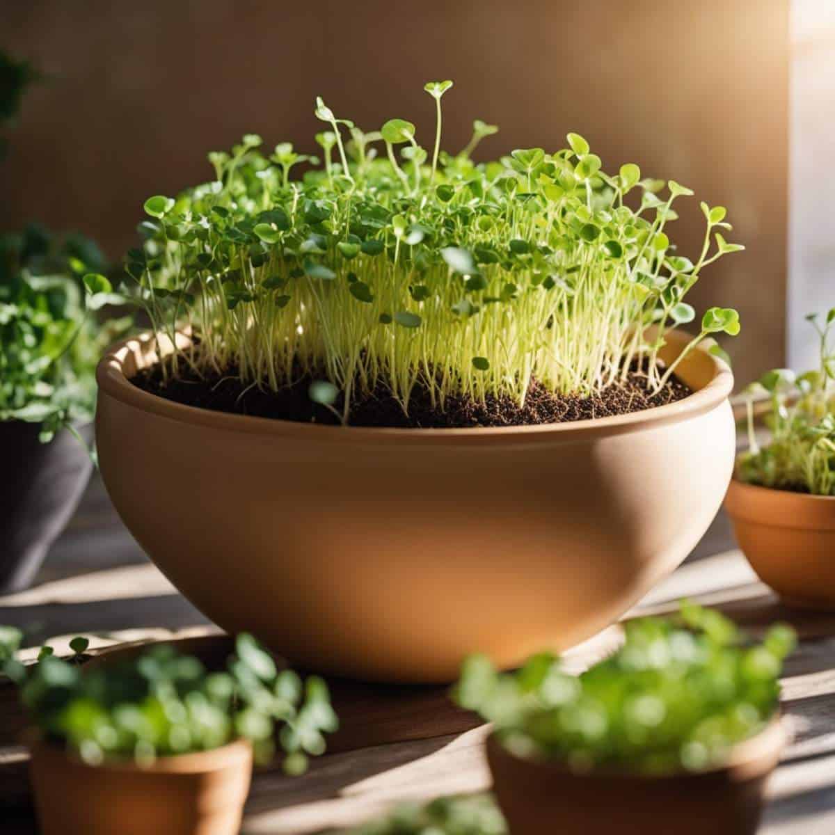 Cantaloupe Microgreens